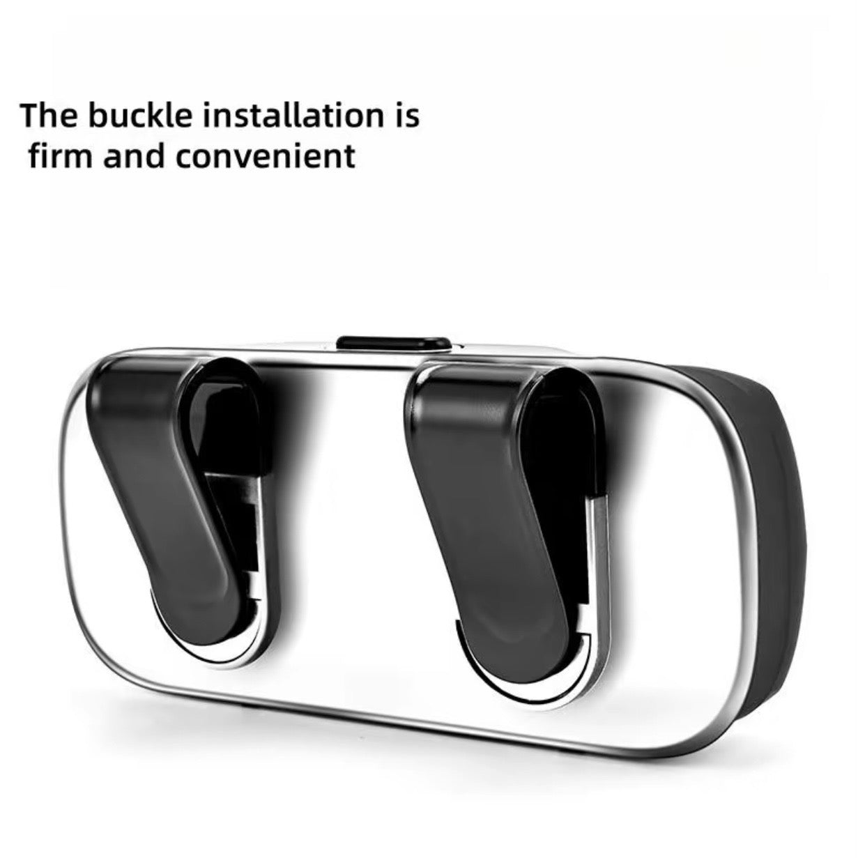 Car Sunglasses Holder - triangle anti-fall design detail for secure glasses retention
