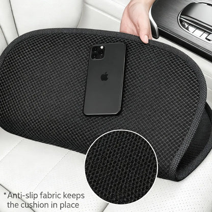 Textured underside of the MaxCgo car seat cushion
