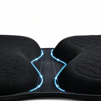 Center channel detail of the MaxCgo car seat cushion